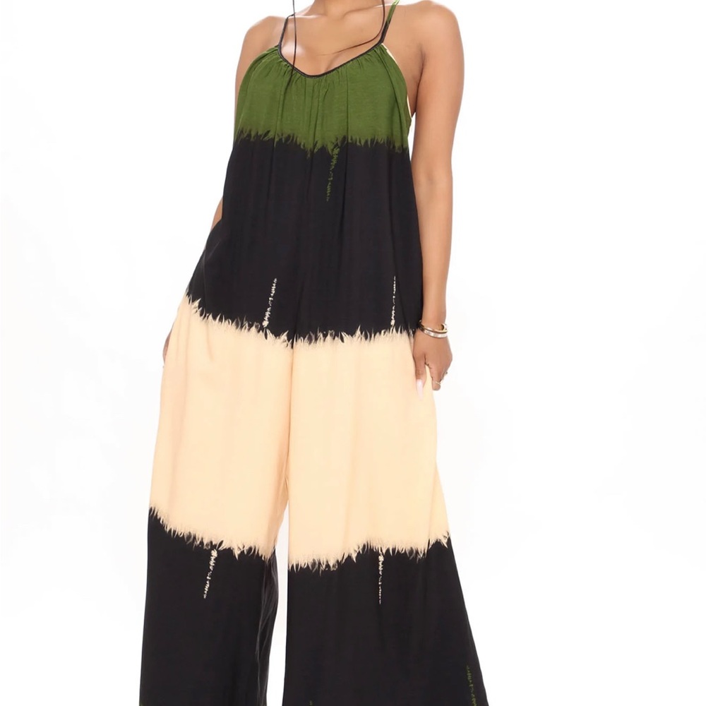 On my horizon colorblock Jumpsuit